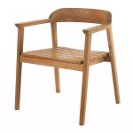 07-Contemporary-Scandinavian-Teak-Arm-Dining-Chair-60X63X74cm