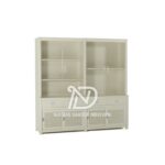 Dannon Krepyak Modern Display Cabinet with Sliding Door