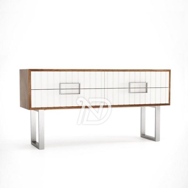 10AE-004 Lhokseumawe Contemporary Teupat Console Table with Stainless Steel Leg Lhokseumawe Contemporary Teupat Console Table with Stainless Steel Leg
