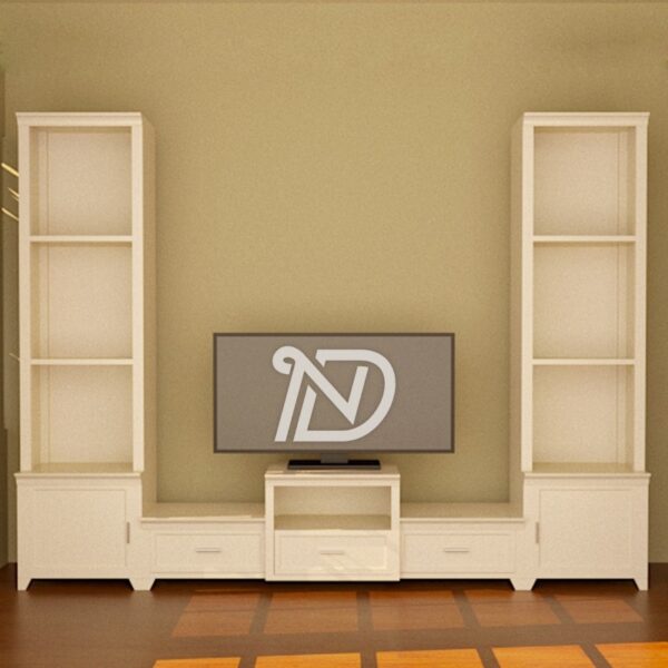 Naffaro Dawood Indonesia - Dabeueh Puteh Tv Cabinet