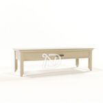 Dabeueh Puteh Occasional Table With Drawer