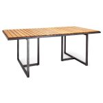 5-Industrial-Stainless-Steel-Frame-Teak-Garden-Modern-Dining-Table-240x100x75cm