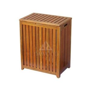 Contemporary Teak Hampers Storage Box