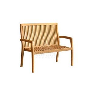 Best Casagrande Stacking Teak Bench