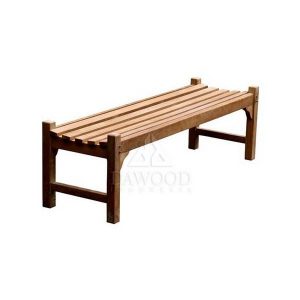 Classic Waiting Teak Bench For Sale