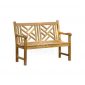 Best Criss Cross Teak Bench 120 cm