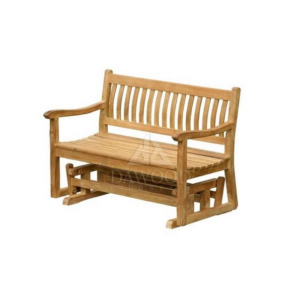 Benches Best Outdoor Benches Glider Teak Bench