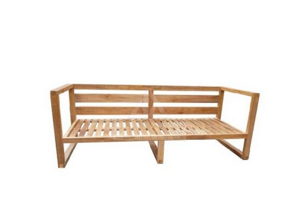 DBDD-029 Daran Teak Deep Seating Loveseat Daran Teak Deep Seating Loveseat