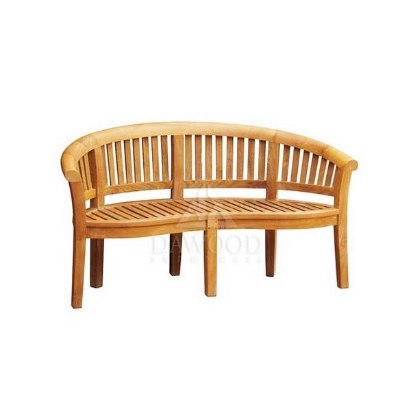 Best Halfmoon Teak Garden Bench
