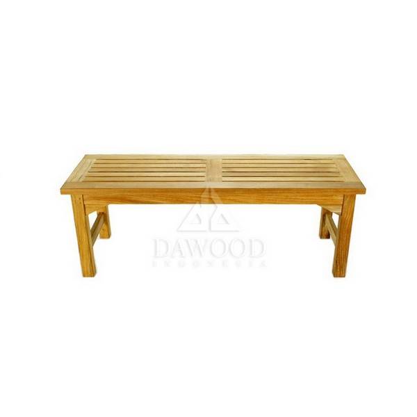 Teak Shower Backless Bench DBDD-072 Cheap Teak Shower Backless Bench