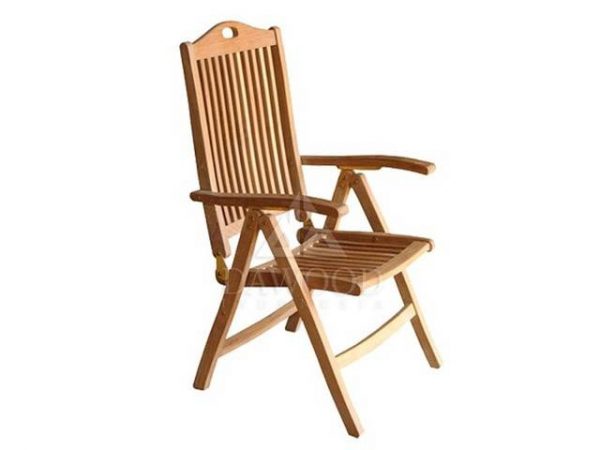 Akita Teak Reclining Chair