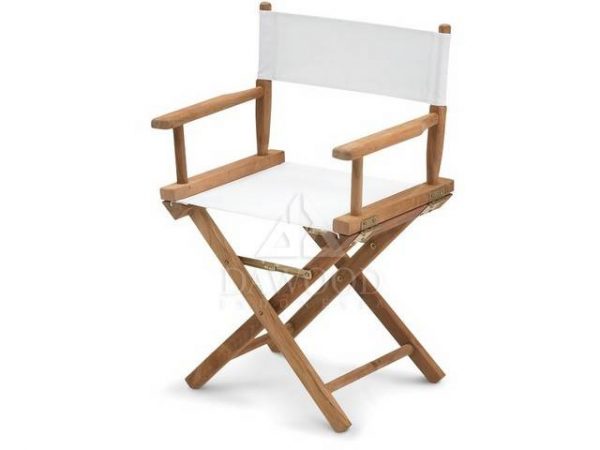 DCFL-006-Director's Chair Teak Canvas Director's Chair Teak Canvas