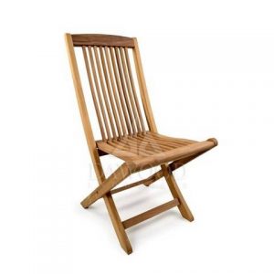 Finger Teak Folding Chair