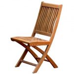 Kiffa Teak Folding Side Chair