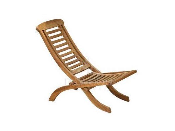 Lazy Teak Folding Chair