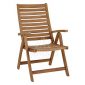 Longstock Teak Reclining Arm Chair