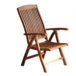 Marley Teak Reclining Chair