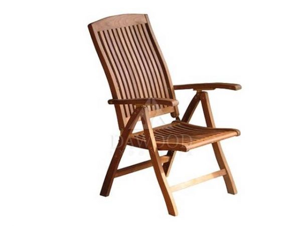 DCFL-020-Marley Teak Reclining Chair Marley Teak Reclining Chair