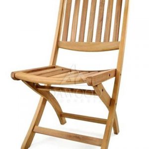 Somerby Teak Folding Garden Chair