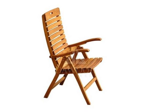 DCFL-030-Villa Teak Reclining Chair