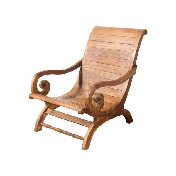 DCGD-005 Bali Lounge LazyTeak Garden Chair-Dawood Outdoor Furniture Manufacturers Bali Lounge LazyTeak Garden Chair