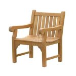 Big Classic Teak Garden Arm Chair