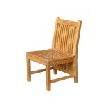 DCGD-014 Flores Teak Garden Side Chair-Dawood Outdoor Furniture Manufacturers