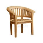 DCGD-018 Halfmoon Teak New Chair-Dawood Outdoor Furniture Manufacturers