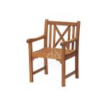 DCGD-019 Hamar Teak Garden Arm Chair-Dawood Outdoor Furniture Manufacturers