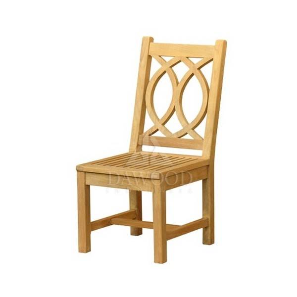DCGD-027 Lismore Teak Garden Side Chair-Dawood Outdoor Furniture Manufacturers Lismore Teak Garden Side Chair
