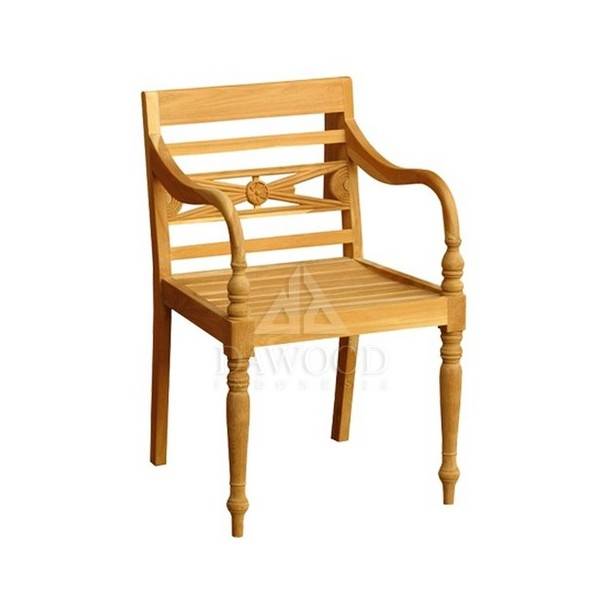 Malaka Teak GArden Arm Chair