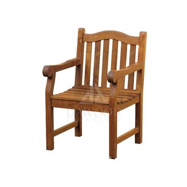 DCGD-039 New Castle Teak Garden Arm Chair-Dawood Outdoor Furniture Supliers New Castle Teak Garden Arm Chair