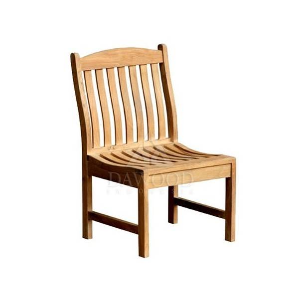 DCGD-054 Sydney Teak Garden Side Chair-Dawood Outdoor Furniture Supliers Sydney Teak Garden Side Chair