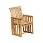 DCGD-058 Viking Teak Garden Arm Chair-Dawood Outdoor Furniture Supliers