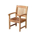 DCGD-060 Violete Teak Garden Arm Chair-Dawood Outdoor Furniture Supliers