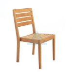 DCST-007-Minimalist Teak Side Dining Chair