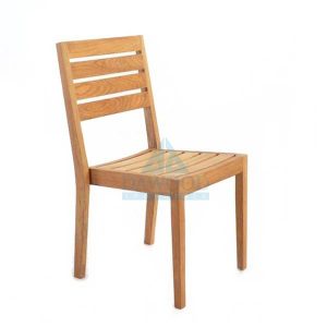 Minimalist Teak Side Dining Chair