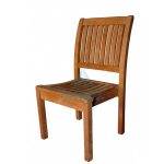 DCST-009-Regal Teak Garden Stacking Side Chair