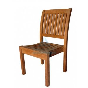 Regal Teak Garden Stacking Side Chair