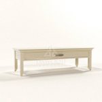 Dabeueh Puteh Occasional Table With Drawer – Table