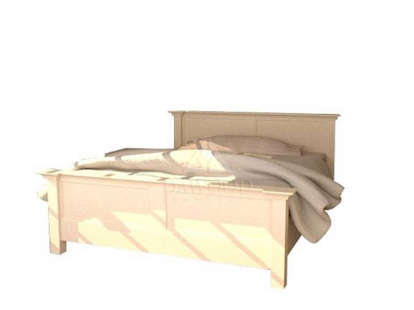 Dabeueh Puteh Stylish King Bed - DD-10111001