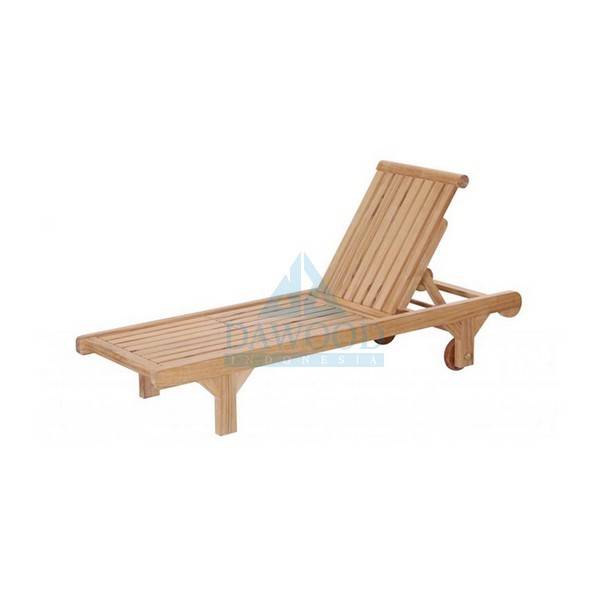 DLDD-024 Legian Bali Teak Sun-Lounger-Indonesia Furniture Manufacturer Legian Bali Teak Sun-Lounger