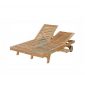 Madison Double Teak Sun Lounger