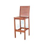 DRCR-005 Dartmoor Teak Garden Bar Chair-Jepara Indonesia Furniture