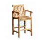 Viking Teak Garden Bar Chair