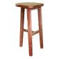 Modern Contemporary Teak Bar Stool