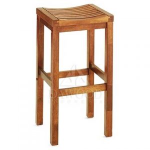 Plans High Teak Bar-Stool