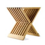 DRLR-019 Teak Folding Outdoor Shower Stool-Teak Garden Furniture Indonesia