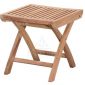 Teak Folding Stool