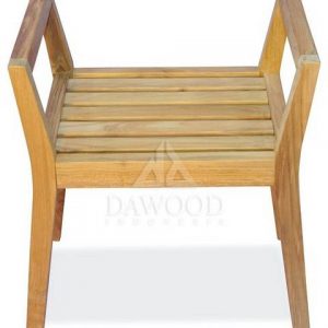 Teak Shower Arm-Stool
